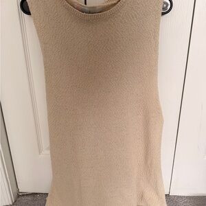 Free People Cream Short Sleeve Top